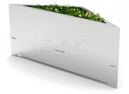 Modulinis nerūdijančio plieno miesto vazonas