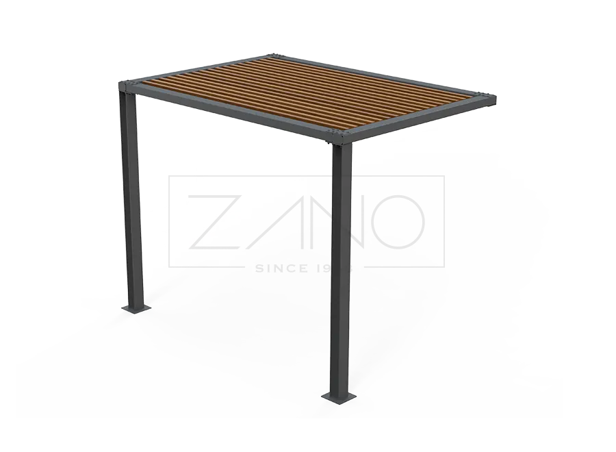 Pergola, modulis 3 x 2 m 22.101.2 | ZANO Mažoji architektūra