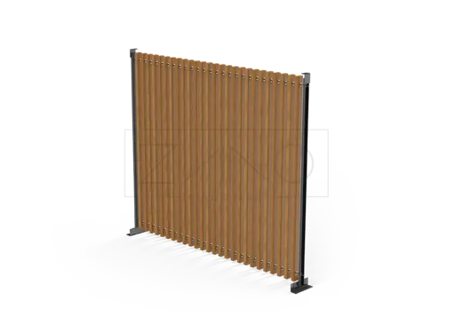 Pergola – siena iš medinių lentų, 3 m | ZANO