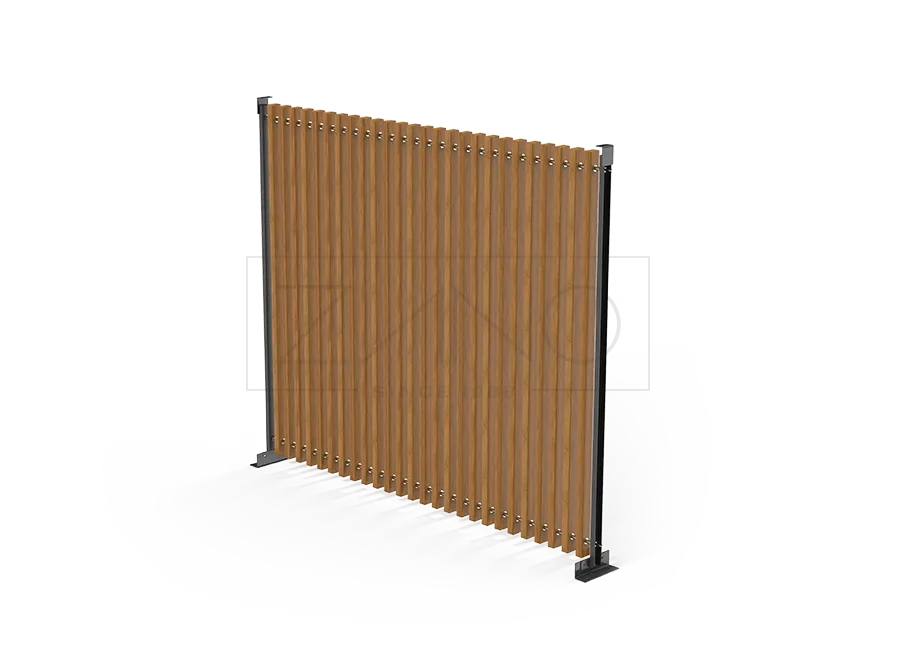 Pergola – siena iš medinių lentų, 3 m | ZANO