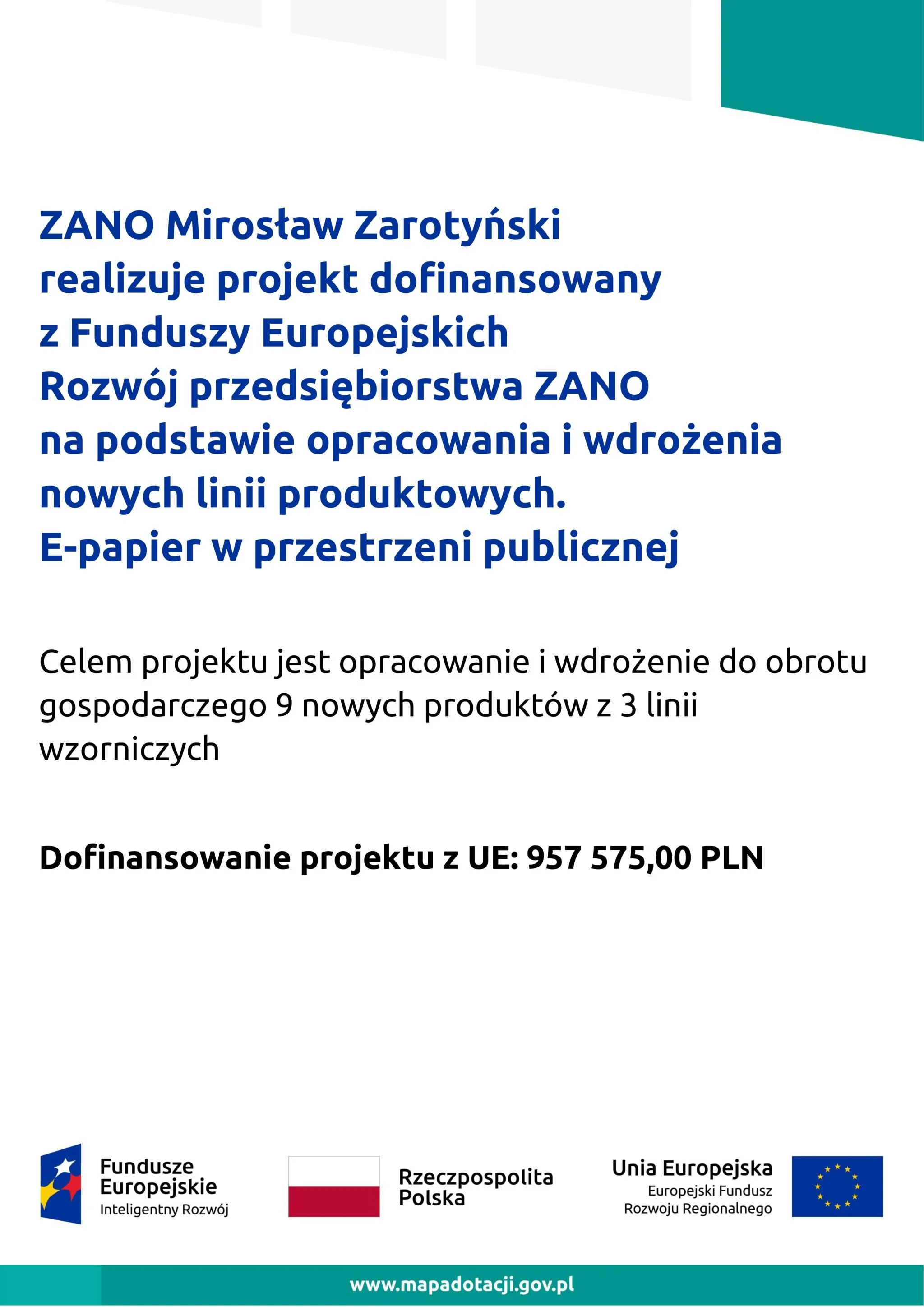 ES finansinė parama projektui