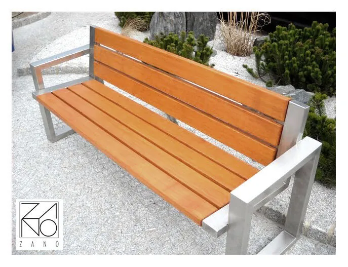 nerūdijančio plieno suoliukas – Sofa 02.008