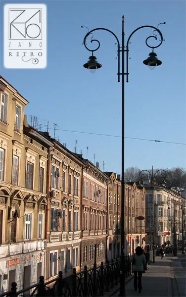 aukšti miesto žibintai