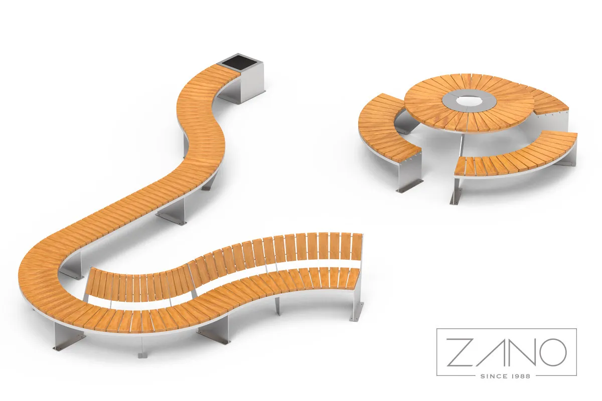 Moduliniai miesto baldai rinkinys „Domino“