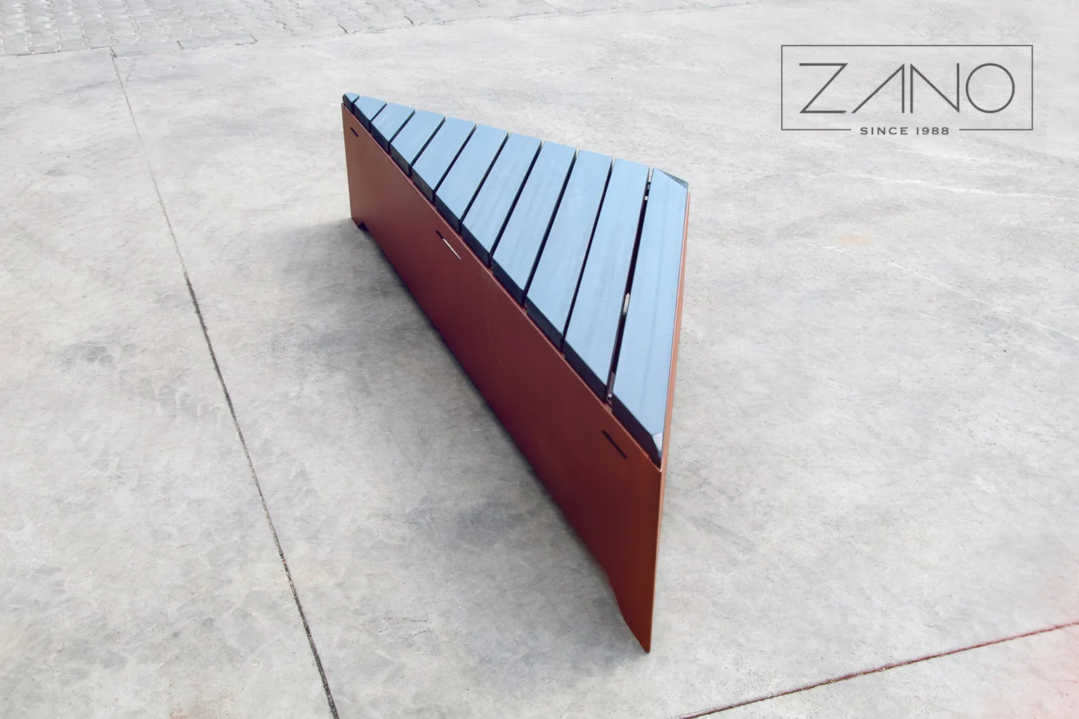 „Origami“ trikampis modulinis suoliukas