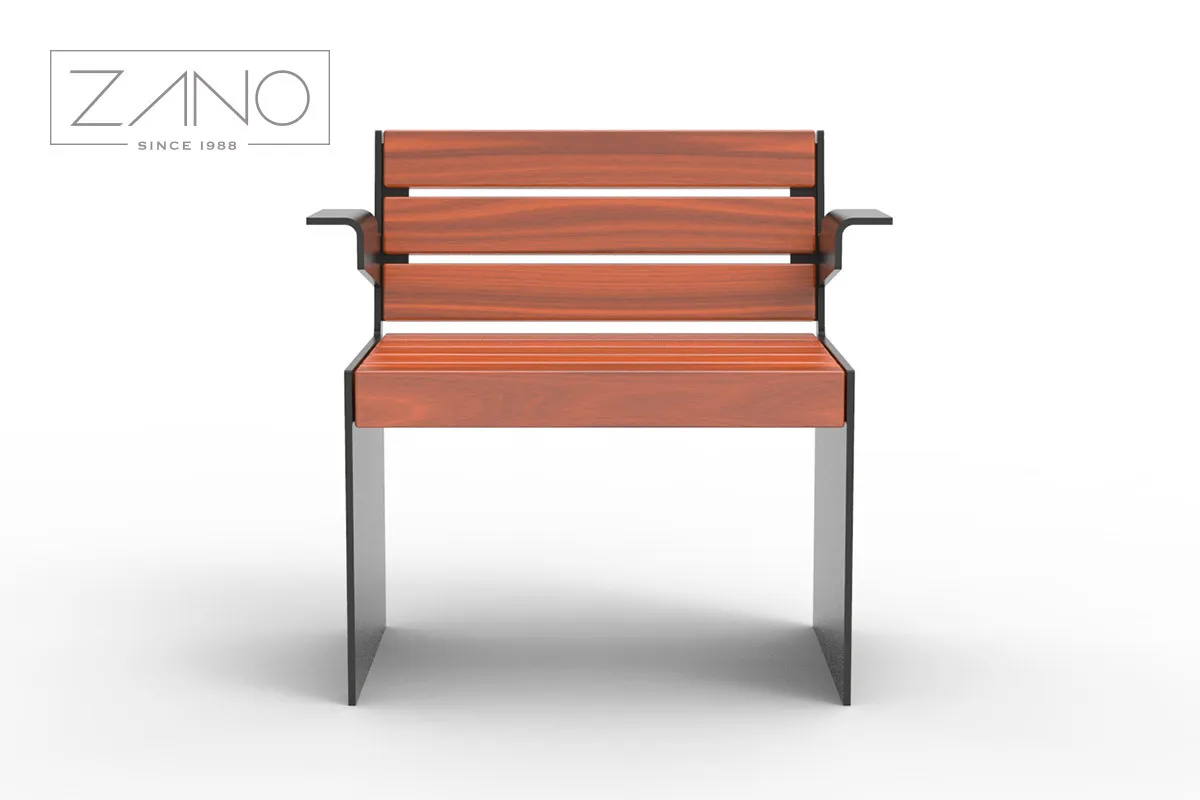 Šiuolaikiškas miesto fotelis. Stilingas, elegantiškas ir minimalistinis