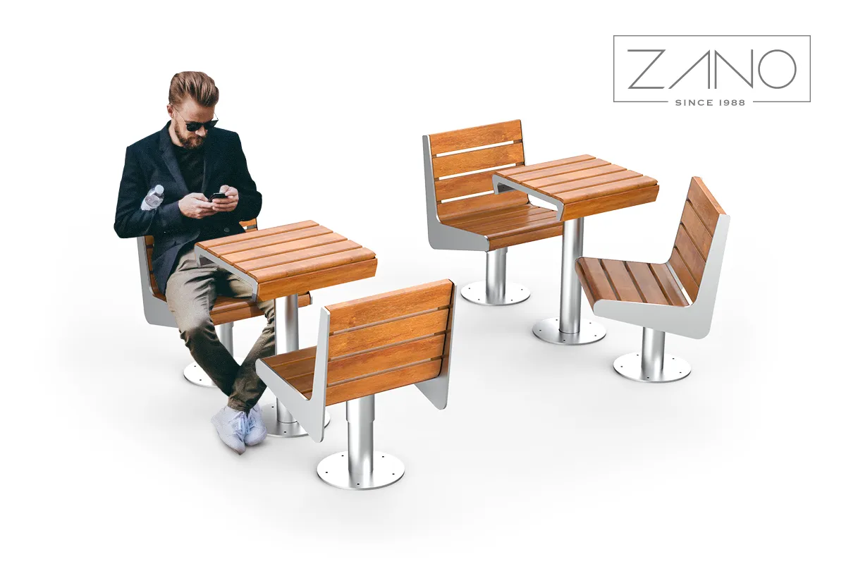 Parkų ir restoranų sukamosios kėdės