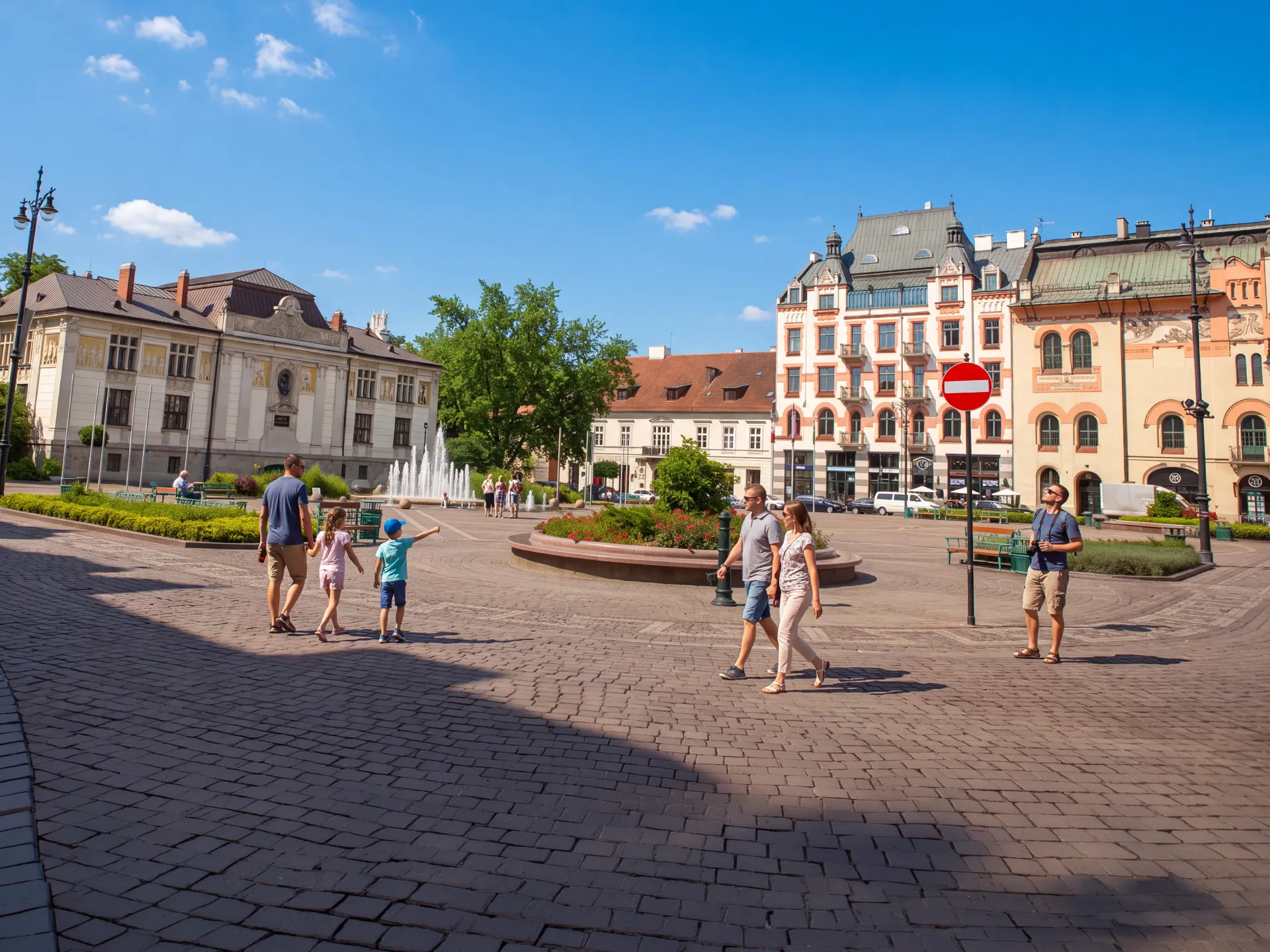 stulpas prie ženklo