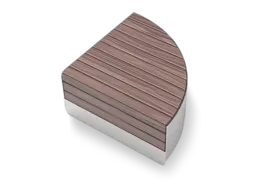 02 450 2 modulinė „Orbit“ kampinė sėdynė