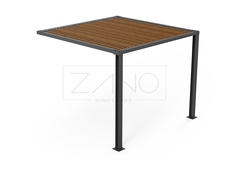 Pavėsinės modulis 3 x 3 m 22.101.1