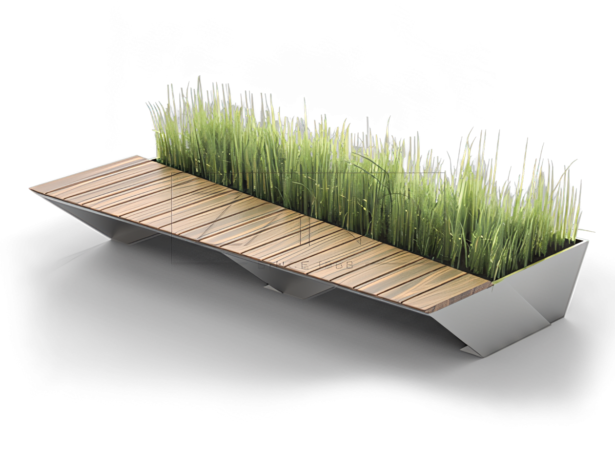 "Penrose" nerūdijančio plieno suolas