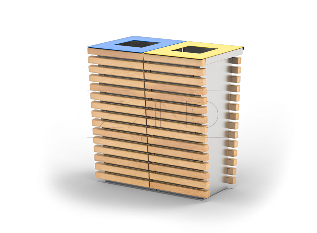 Blykstės perdirbimo krepšys 15.225 Komunalinių atliekų rūšiavimo konteineriai iš nerūdijančio plieno