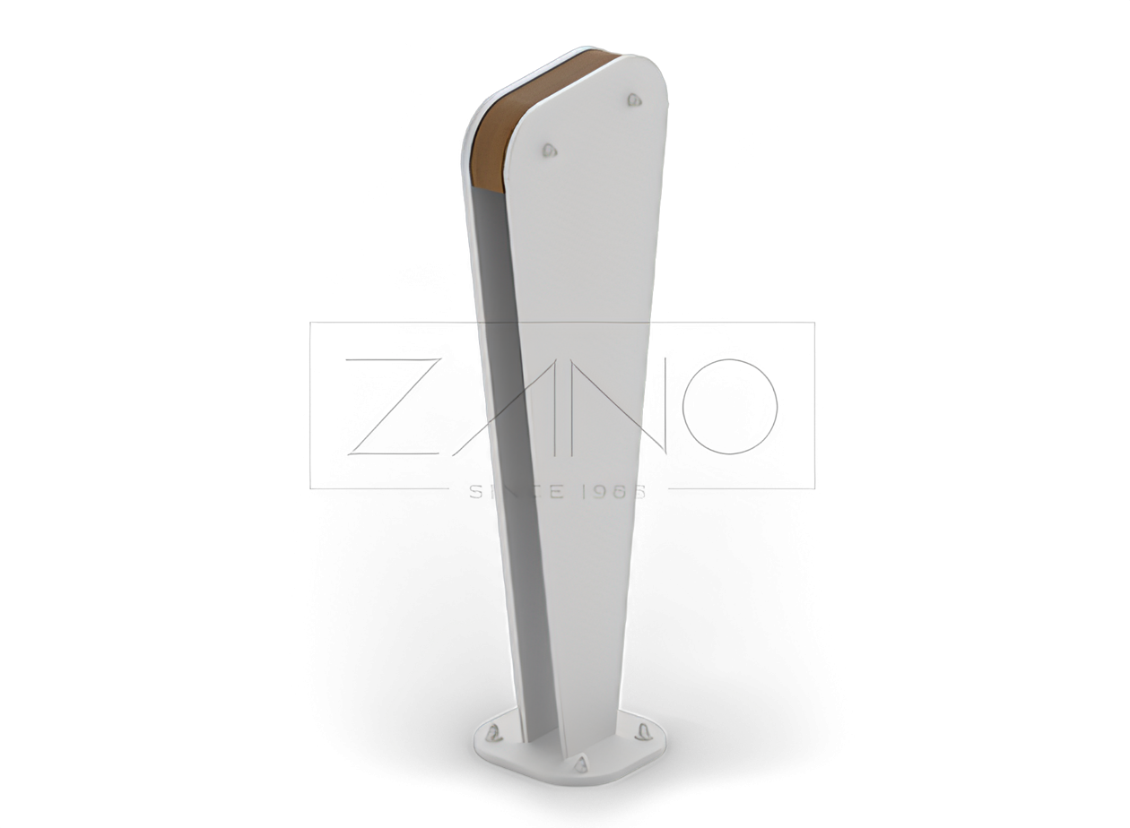 Nerūdijančio plieno miesto stulpas