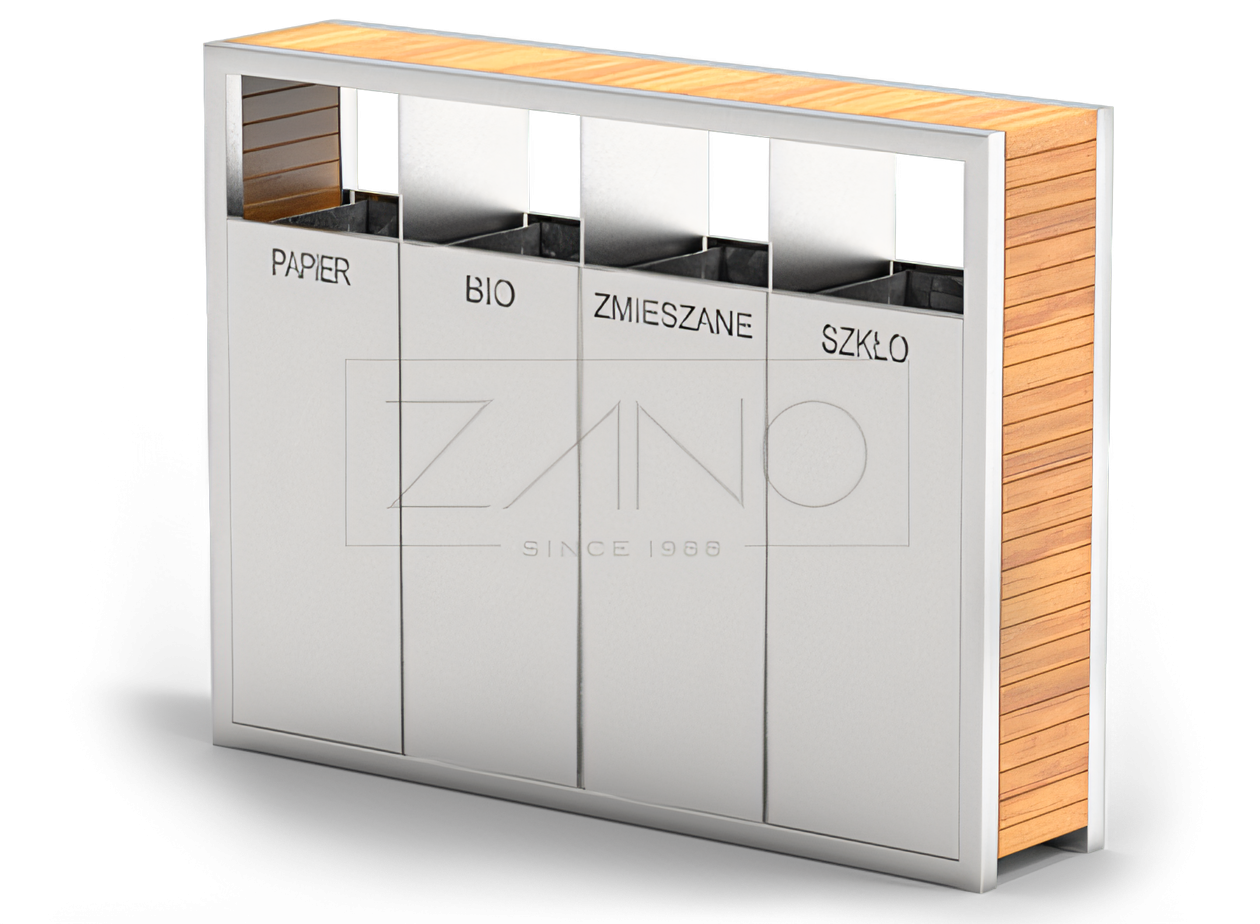 "Pavo" atliekų krep&scaron;ys | 4 skyrių