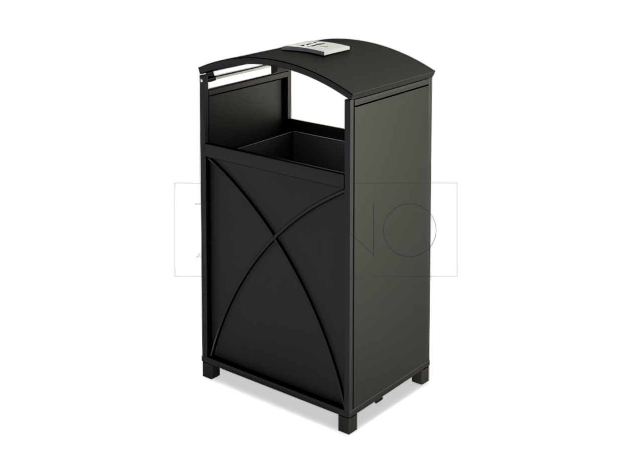 gatvės &scaron;iuk&scaron;liadėžės su pelenine