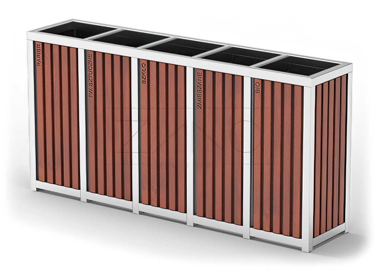 Miesto atliekų rū&scaron;iavimo konteineriai