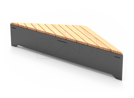 Modernus modulinis suolas iš plieno