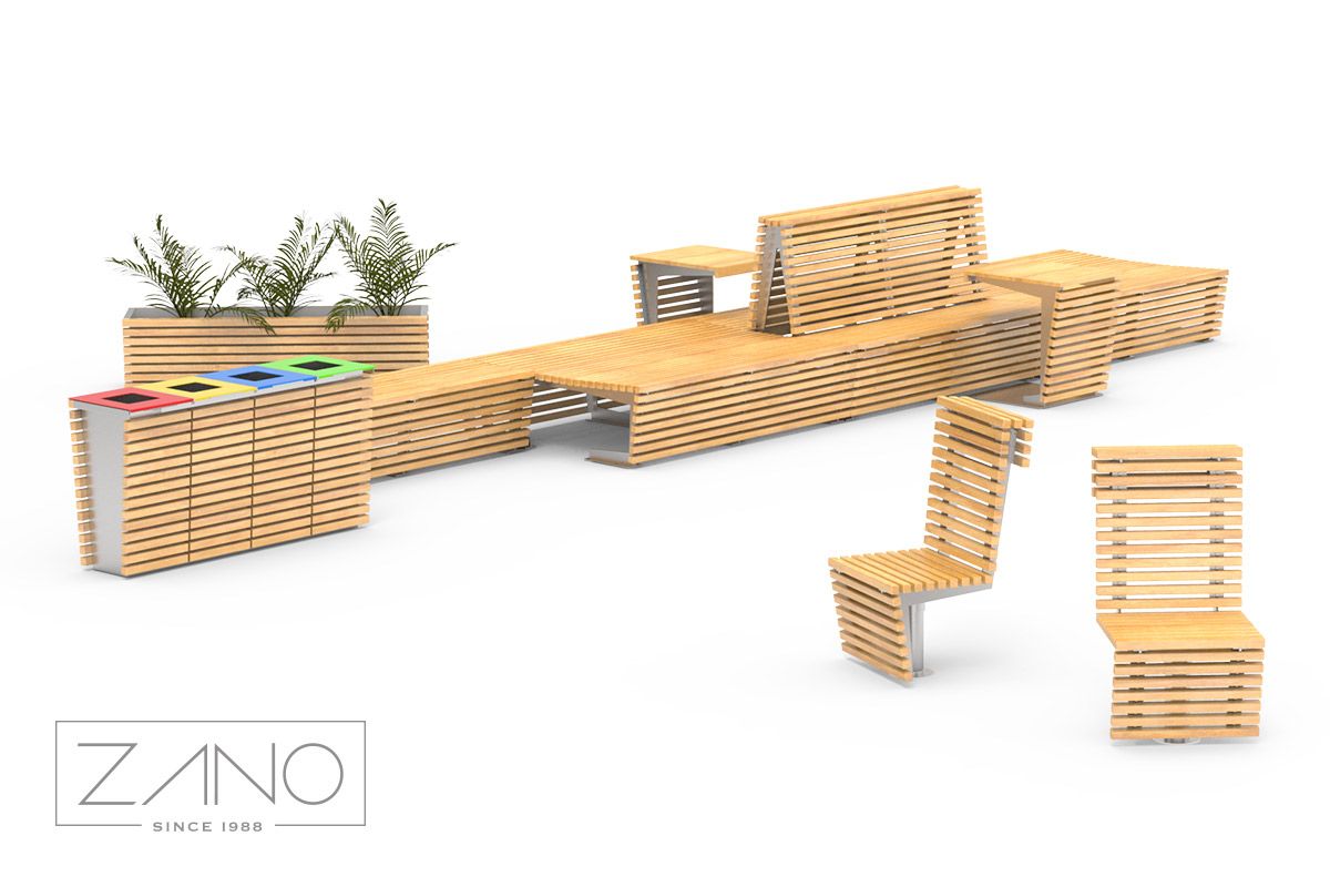 "ZANO Small Architecture" sukurta "Flash" baldų linija