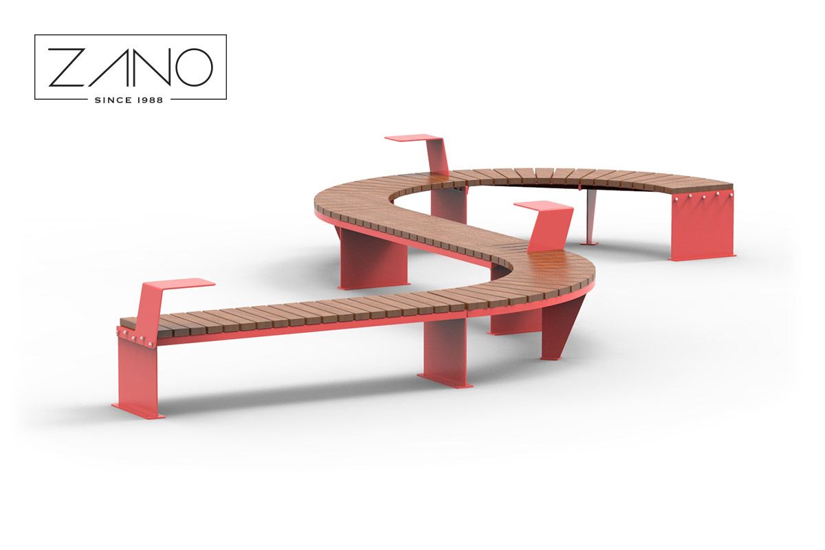 "Domino" modulinis miesto baldų komplektas su stalais